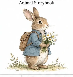 #042 Naturalist Watercolor Animal Storybook