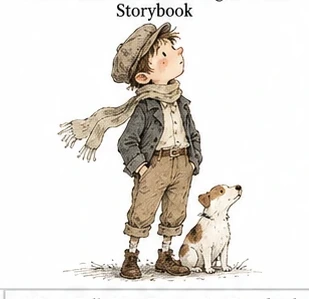 #043 Classic Pen-and-Light-Wash Storybook