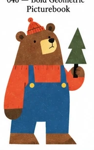 #046 Bold Geometric Picturebook