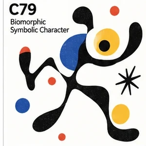 #079 Biomorphic Symbolic Character