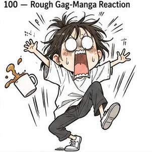#100 Rough Gag-Manga Reaction