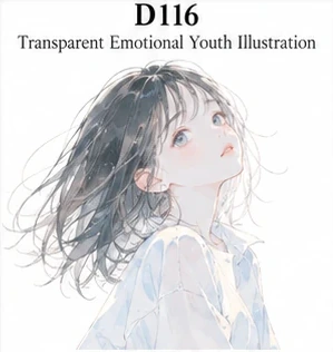 #116 Transparent Emotional Youth Illustration