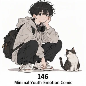 #146 Minimal Youth Emotion Comic