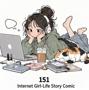 #151 Internet Girl-Life Story Comic