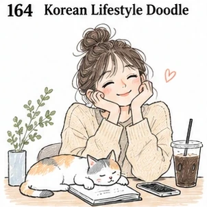 #164 Korean Lifestyle Doodle