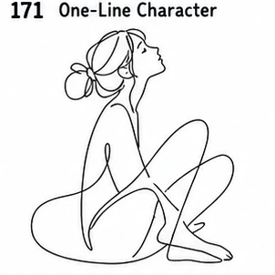 #171 One-Line Character
