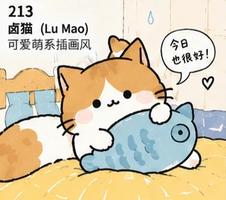 #213 可爱萌系插画风