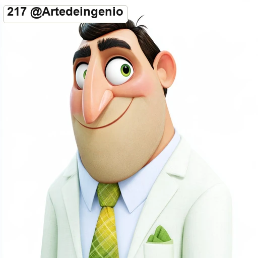 #217 Stylized 3D Cartoon Personality