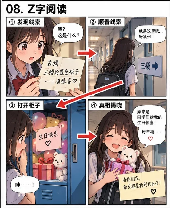 SB-008 Z 字阅读