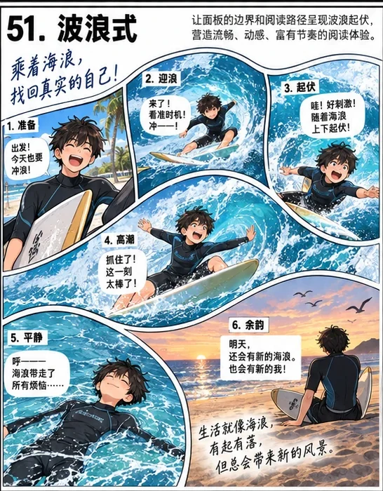 SB-051 波浪式