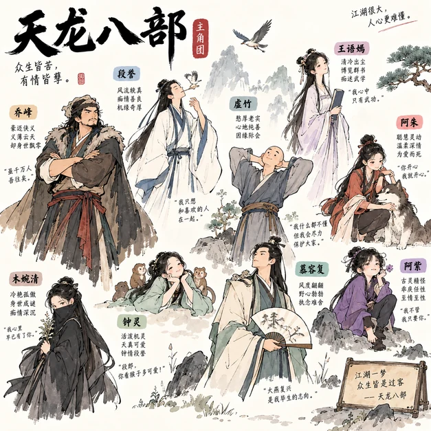 IG-029 人物群像标签型信息图